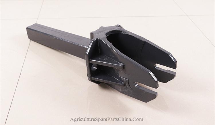 Kubota Harvester Chassis Guide Wheel Bracket DC105,Agricultural Machinery Parts - KUBOTA - 4