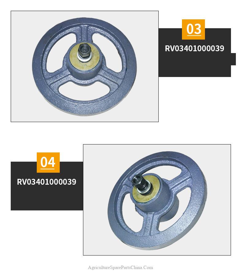 LOVOL KUBOTA FOTON Harvester Guide wheel ,Agricultural Machinery Harvester Parts - KUBOTA SPARE PARTS - 3