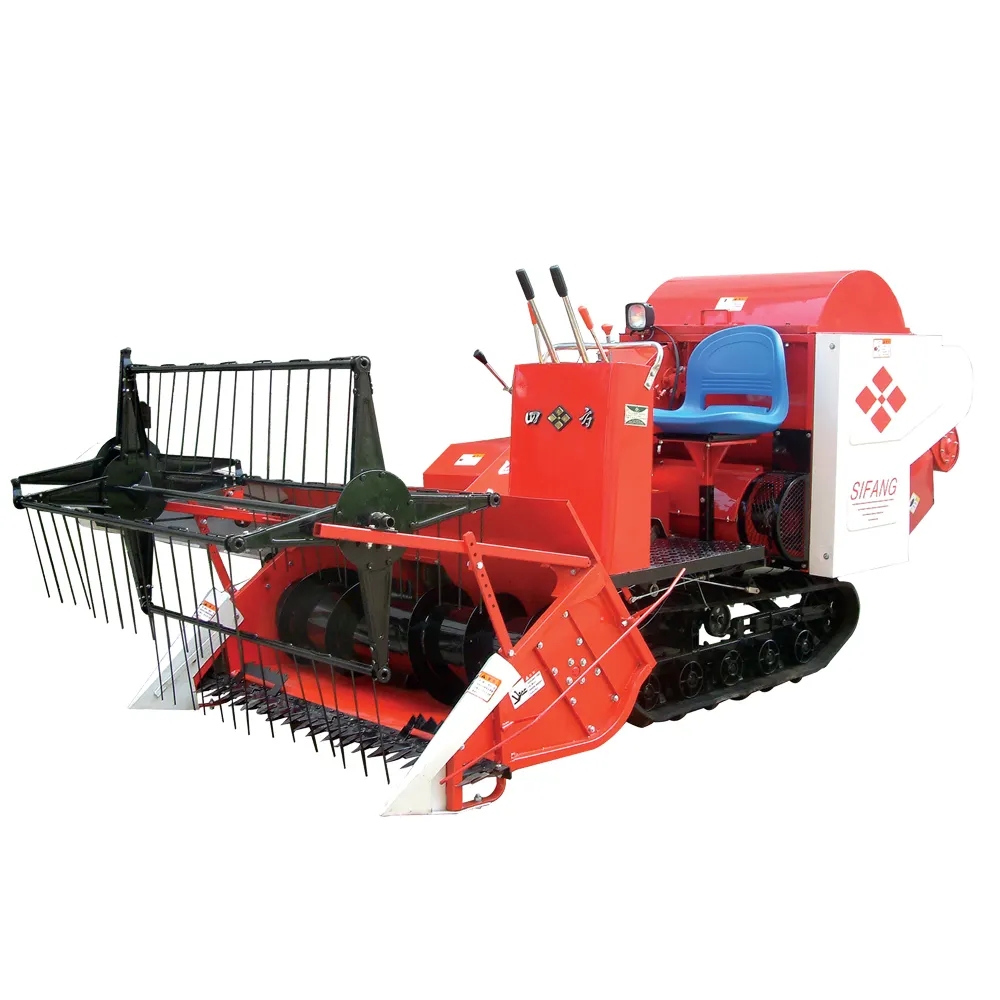 full-feeding combine harvester
